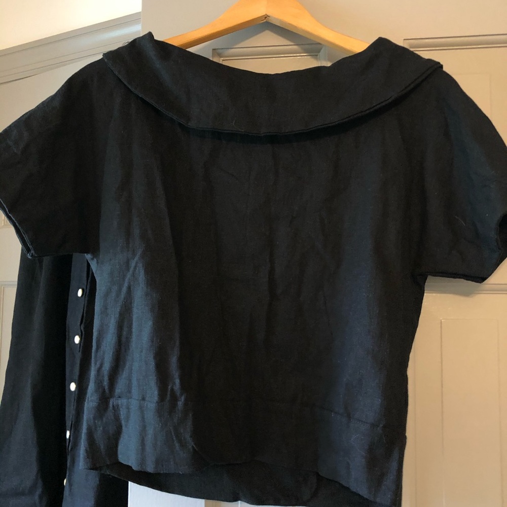 Label By Three Black Linen Set - image 8